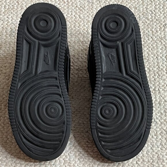 Nike Air Force 1 Boys Girls Size 3Y Black AF1 Sneakers FN0237-001 Year 2024 Shoe - Picture 12 of 12